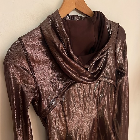 Lululemon Define Jacket Radiate Foil French Press Metallic Limited Edition Sz 2 - Picture 9 of 17
